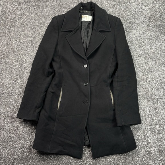 Missoni Jackets & Blazers - Missoni Black Wool Peacoat Overcoat Women's 40 Made In Italy Designer Jacket